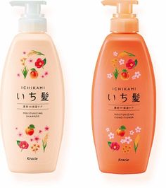 ICHIKAMI Moisturizing Shampoo & Conditioner by KRACIE - Imported from Japan/ Condition is "NEW".  This moisturizing shampoo and conditioner contains Japanese botanicals premium extract that provides deep hydration, help form a protective barrier around the hair shaft and lock in moisture for an extra dose of damage prevention. Elegant cherry blossoms aroma. NET: 480ml x２ Shipped with USPS Parcel Select Ground. Suave Conditioner, Japanese Hair Care, Korean Skin Care Secrets, Shampoo Brands, Dry Curly Hair, Good Shampoo And Conditioner, Dyed Hair Inspiration, Japanese Hairstyle, Best Shampoos