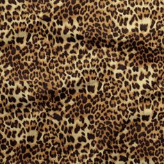 Leopard Print Fabric by the Yard - Exclusively by SmithHönig Parisian Style Bedroom, Animal Print Upholstery, Leopard Print Wallpaper, Minimal Patterns, Leopard Print Fabric, Animal Print Fabric, Colorful Home, Designer Home, Cotton Linen Fabric