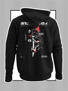 This listing is for a unisex techwear graphic hoodie with Japanese anime style elements, designed for fans of Japanese techwear cyberpunk clothing as well as anime/manga lovers. The product is available in black and white. The hoodie has a hand-illustrated graphic of the Great Wave off Kanagawa. It is made of 50% cotton & 50% polyester and has a soft feel & reduced nodule formation due to soft air yarn. This unique design was illustrated with effort and love, and printed on the hoodie. The motif Techwear Sweatshirt For Halloween Streetwear, Halloween Techwear Sweatshirt For Streetwear, Halloween Techwear Hoodie With Graphic Print, Harajuku Style Halloween Hoodie For Streetwear, Punk Graphic Print Hooded Hoodie, Punk Hoodie With Graphic Print, Black Hooded Sweatshirt With Graphic Design, Winter Black Hoodie With Graphic Design, Winter Graphic Design Black Hoodie