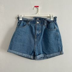 Denim Blvd Los Angeles Super High Rise Jean Shorts Size L. Condition Is New With Tags. Shipped With Usps Priority Mail. Denim Blue Shorts, High Rise Jean Shorts, High Rise Jeans, Blue Shorts, Denim Blue, Priority Mail, Jean Shorts, Blue Denim, High Rise