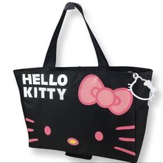 Super Xlarge Capacity Canvas Hello Kitty Shoulder Bag. Plenty, Plenty Of Storage. It’s Waterproof And Foldable.Nwt Travel Rectangular Bag With Hello Kitty Print, Hello Kitty Print Tote Bag For Daily Use, Rectangular Hello Kitty Shoulder Bag For Travel, Hello Kitty Print Travel Shoulder Bag, Hello Kitty Pink Shoulder Bag For Travel, Pink Hello Kitty Shoulder Bag For Travel, Pink Hello Kitty Travel Bag, Hello Kitty Print Tote Shoulder Bag For Shopping, Black Hello Kitty Print Bag For Daily Use