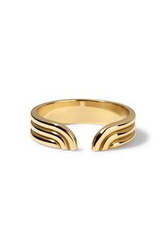 Klein Ring JEWELRYFINE JEWELRING CASEY PEREZ Aura Ring, Minimal Ring, Pretty Rings, Understated Elegance, Gold Style, Yellow Gold Rings, Yellow Color, Fashion Rings, Aura