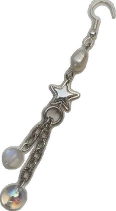 White Star-shaped Metal Jewelry, Star-shaped White Pearl Earrings For Gift, Silver Pearl Jewelry With Star Charm, White Star-shaped Jewelry With Pearl Charm, Star-shaped Silver Pearl Jewelry, Silver Star-shaped Pearl Jewelry, White Pearl Jewelry With Star Charm, Bright Stars, Star Earrings