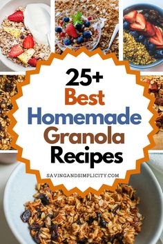 the 25 best homemade granola recipes