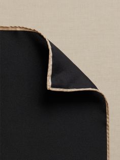 Kia Silk Pocket Square | Banana Republic Elegant Black Pocket Square For Formal Occasions, Elegant Tailored Pocket Square For Formal Occasions, Tailored Elegant Pocket Square For Formal Occasions, Elegant Black Suit And Tie Accessories With Pocket Square, Black Pocket Square For Business Suit, Elegant Black Pocket Square For Semi-formal Occasions, Elegant Black Pocket Square For Business, Classic Black Formal Handkerchiefs, Elegant Tailored Pocket Square For Semi-formal Occasions