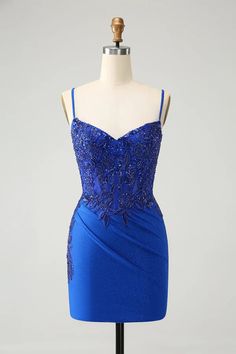 Wholesale Homecoming Dress Royal Blue Glitter Beading Corset Graduatio – Aimishang Dresses Wholesale Classy Homecoming Dress, Royal Blue Homecoming Dress, Hoco Court, Corset Homecoming Dress, Tight Homecoming Dress, Homecoming Freshman, Homecoming Dresses Sparkly, Homecoming Dress Short, Lovely Partner