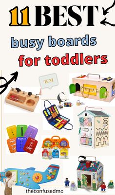 the best busy boards for toddlers