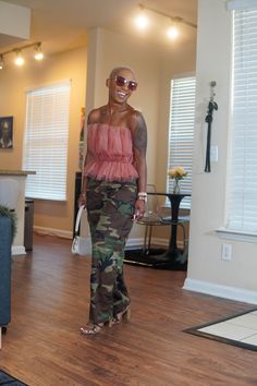 Camo Hats Outfits, Army Pants Outfit, Worship Outfits, Kurt Geiger Bag, Amazon Sunglasses, Fossil Bracelet, Comfort Chic, Camouflage Fashion, Amazon Shoes