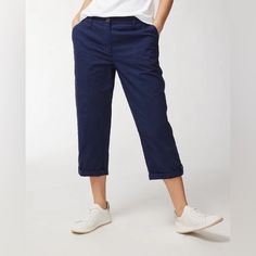 Great Addition To Ur Fall Wardrobe Questions, Comment Below Mid-rise Blue Chinos For Work, Workwear Bottoms With Rolled Hem And Tapered Leg, Casual Navy Straight Leg Chinos, Tapered Leg Bottoms With Rolled Hem For Work, Casual Blue Mid-rise Chinos, Relaxed Fit Workwear Pants With Rolled Hem, Relaxed Fit Rolled Hem Pants For Workwear, Relaxed Fit Pants With Rolled Hem For Workwear, Casual Navy Straight Leg Bottoms