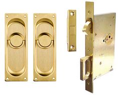 an image of different door handles and knobs