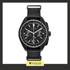 in stock Pilot Watch, Leather Strap Watch, Chronograph, Leather Straps, Pick Up, In Store, Black Leather, Buy Online, Leather