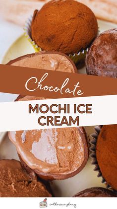 Our recipe teaches you how to make chocolate mochi ice cream from scratch, ensuring a delightful experience with every bite. Read full recipe at zhangcatherine.com and treat yourself to this indulgent dessert. Chocolate Mochi Ice Cream, Ice Cream From Scratch, Chocolate Mochi, Ice Cream Alternative, Mochi Ice, Ice Cream Place, Mochi Ice Cream, Ice Cream At Home, Types Of Chocolate