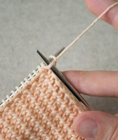 Scrubby Yarn Patterns, Knitting Stitches Tutorial