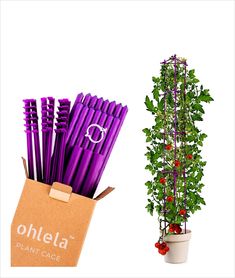 OHLELA TOMATO Cages Support Garden Vine Vegetables, Tomato Stakes, Garden Plant Supports, Plant Clips, Tomato Plants, Sun Protection