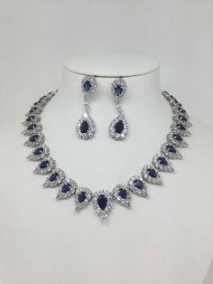 This exquisite necklace I've created is all sparkle, made with high quality AAA Cubic Zirconia, in a teardrop setting.  A truly amazing, sparkly, and elegant necklace that will fit perfectly for weddings or special occasions.-N4 Necklace Length: 15.5inches Earring Size: 4.2cmx1cm More Necklaces: https://www.etsy.com/shop/ASparklingOccasion?section_id=18005126&ref=shopsection_leftnav_1 **Orders are sent within 1-3 business days after payment is processed. **All orders will be shipped out with a t Teardrop Crown Jewelry With Rhinestones For Wedding, Pear-shaped Cubic Zirconia Diamond Necklace For Wedding, Silver Bridal Necklace With Brilliant Cut Pear-shaped, Pear-shaped Diamond Cut Jewelry For Wedding, Formal Teardrop Crown Crystal Jewelry, Silver Bridal Necklace With Diamond Cut In Pear Shape, Wedding Bridal Necklace With Diamond Cut In Pear Shape, Wedding Bridal Necklace With Pear-shaped Diamond Cut, Bridal Teardrop Necklace With Brilliant Cut For Formal Events