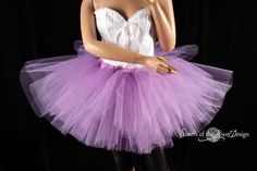 Light Purple tutu skirt puffy three layer petticoat dance costume fairytail race petticoat wedding -You Choose Size - Sisters of the Moon #race #cosplay #RollerDerby #ballet #LightPurple #bridal #MardiGras #tutu #wedding #FantasyCostume