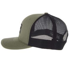 NRS Loden and Black Cap Mesh Back Snap Back NRS-CAP24-042 Pair this cap with your favorite NRS tee. Black Hip Hop Trucker Hat Flat Cap, Black Cotton Trucker Snapback Hat, Black Cap, Appliqué Patch, Snap Back, Snap Backs, Mesh, Black