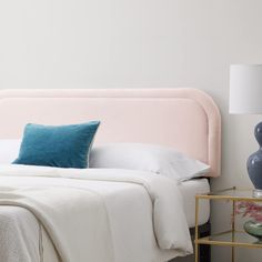 PRICES MAY VARY. MID-CENTURY MODERN: This beautifully modern velvet headboard is an elegant piece that accents your Queen bed frame and makes your space your own SUBTLE DETAILS: With a rounded design, stitched accents, and a tufted border, this Queen headboard adds character and style without being overbearing ADJUSTABLE HEIGHT: This pink headboard has a maximum height of 45", a minimum height of 39.75", adjusts in 2" increments and is designed to work as a wall mounted headboard QUALITY DESIGN: Girls Headboard, Pink Headboard, Arched Headboard, Full Headboard, Velvet Headboard, Twin Headboard, Twin Bed Frame, King Bed Frame, Queen Bed Frame