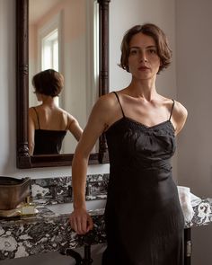 Our best-selling and most renowned essential slip dress, Lola is bias-cut and french seamed with all the vintage detailing of an heirloom silk slip. From the highest quality French lace trim at both the neckline and hem to classic bodice seams that provide structure with ease, the Lola is designed for an exquisite perfect fit. Versatile enough to wear from day to night, with or without a bra. For the ultimate in bohemian luxury style, layer the Maude Slip dress over the Lola Slip dress in a tona