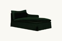 Amelia Right Arm Facing Daybed in Emerald City Daybed Slipcover, Washable Slipcovers, Hardwood Plywood, Emerald City, Cozy Place, Bench Seat, Soft Bristle Brush, Cotton Velvet, Daybed