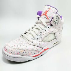 Easter Shoes, Nike Air Jordan 5, Jordan Shoes Retro, Jordan 5 Retro, Jumpman Logo, Air Jordan 5 Retro, Plastic Shoes, Tie Shoelaces, Air Jordan 5