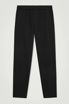 These pants are tailored for a slightly tapered silhouette from TENCEL™ Lyocell and cotton-blend twill that promises to hold its shape. They feature an elasticated waistband for easy wear, as well as front and back pockets. - Hook-and-bar closure- TENCEL™ is a trademark of Lenzing AG. TENCEL™ Lyocell is made from renewable wood sources, using a process that recycles 99% of all chemicals and water  65% TENCEL™ Lyocell, 35% Cotton / Machine wash Side seam length of 32R is 38.97" Chino Cotton Twill Pants For Work, Chino Cotton Twill Straight Pants For Work, Chino Cotton Twill Straight Work Pants, Cotton Dress Pants With Tapered Leg For Work, Cotton Tapered Leg Dress Pants For Work, Relaxed Fit High-waisted Chinos With Elastic Waistband, High-waisted Relaxed Fit Chinos With Elastic Waistband, Relaxed Fit Cotton Dress Pants For Work, Chino Cotton Twill Ankle-length Work Pants