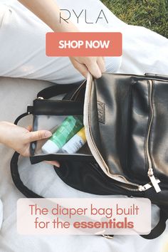 the diaper bag built for the essentials by pyla is on sale now