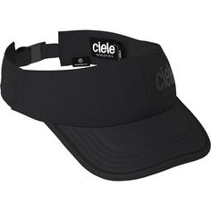 From trail running to just lounging by the water, the Ciele athletics FSTVisor Dual SC is our go-to hat when it is sunny out and we have things to do. The stretchy and comfortable fit allows us to stay comfortable all day long, and the integrated sun protection keeps us protected from the sun's harmful UV rays. The SOFTcurve brim comes pre-curved and is extra pliable so we can shape it how we want. Black Sports Hat With Uv Protection, Breathable Casual Outdoor Visor, Casual Breathable Visor For Outdoor, Casual Breathable Outdoor Visor, Black Uv Protection Sports Hat, Adjustable Outdoor Visor With Sweatband, Lightweight Sports Visor, One Size Fits Most, Casual Uv Protection Visor For Outdoor Activities, Black Visor For Outdoor Use