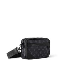 LOUIS VUITTON® - Alpha Messenger - Eclipse Louis Vuitton Bag Men, Mens Designer Bag, Louis Vuitton Messenger Bag, Mens Crossbody Bag, Jelly Bag, New Camera, Classic Monogram, Girly Bags, Mens Crosses