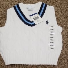 White Navy And Blue Sweater Polo, Lauren White, Boys Top, Ralph Lauren Shirt, Pullover Sweater, Kids Shirts, Pullover Sweaters, White Blue, Polo Ralph