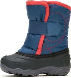 Made for kids who don't slow down when the snow starts flying  Kamik Snowbug 5 winter boots for toddlers feature foam and faux-fur insulation to keep your little tyke's feet warm for outdoor play. Kids Waterproof Boots, Kids Winter Boots, Made For Kids, Waterproof Snow Boots, 5 Kids, Winter Snow Boots, Synthetic Rubber, 3 Kids, 4 Kids