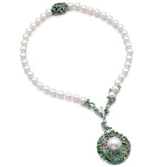 Chanel Pearl Paraiba Tourmaline Diamond White Gold Necklace Chanel Pearl Necklace, Vintage Chanel Jewelry, Dress Reference, Classic Pearl Necklace, Chanel Pearl, Chanel Pearls, White Gold Necklace, Paraiba Tourmaline, White Gold Necklaces