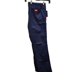 Modern Classic Fit; Mid Rise With Drawstring Waist Moderate Flare Leg. Waist: 19.5 Inches Across Regular Inseam: 30.5 Inches Style # 86206 Blue Stretch Straight Leg Cargo Pants, Stretch Blue Cotton Cargo Pants, Blue Stretch Cotton Cargo Pants, Dickies Dress, Dickies Cargo Pants, Dickie Work Pants, Cargo Scrub Pants, Dickies Jeans, Dickie Jeans