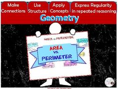 an image of a web page with the words geomety and perimeter on it