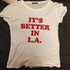 Brand New. Bought And Never Wore It! I Have M E R Ca R I, Depop And Vinted If You Would Rather Buy On There :) Brandy Melville, Brandy, One Size Fits All, Cool Girl, Womens Sizes, Womens Tops, Tops & Tees, Brand New, Mens Graphic Tshirt