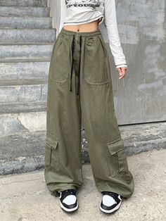 ⚡Buy 2024 Drawstring Street Baggy Cargo Pants Beige XL under $43.00 in Pants at AnotherChill.com Online. Style: Casual/Street/Punk/Vintage. Fabric Content: Polyester, Spandex. Fit Type: Loose fit. SIZE. Waist. Hips. Outseam. S. 24-34inch/ 60.96-86.36cm. 44inch/ 112cm. 38inch/ 97cm. M. 26-35inch/ 66.04-88.9cm. 46inch/ 116cm. 39inch/ 100cm. L. 28-37inch/ 71.12-93.98cm. 47inch/ 120cm. 40inch/ 102cm. XL. 29-39inch/ 73.66-99.06cm. 49inch/ 124cm. 41inch/ 104cm. SIZE. US. UK. EU. AU. S. 4. 8. 36. 8. M. 6. 10. 38. 10. L. 8. 12. 40. 12. XL. 10. 14. 42. 14. XXL. 12. 16. 44. 16. XXXL. 14. 18. 46. 18. ✓2024 S/S OUTFITS. Check reviews and buy Drawstring Street Baggy Cargo Pants today. Street Punk, Jeans Outfit Summer, Baggy Cargo Pants, Punk Vintage, Crop Top Dress, Jean Flare, Summer Jeans, Baggy Pant, Crop Top Sweater