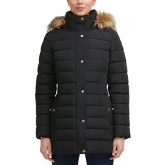 Tommy Hilfiger Women's Belted Faux-Fur-Trim Hooded Puffer Coat, Black, Size Xs 1 Day Handling Time From Houston,Tx Satisfaction Guaranteed Or Your Money Back! New Items Are Added Every Week. ***Item Note: Please Note That The Items Color Is As Shown In The Pictures; The Item Will Be Described Based On What We See, But Please Make Your Own Interpretation Of The Color.*** Brand: Tommy Hilfiger Style: Puffer Coat Size: Xs Material: Polyester, Modacrylic Condition: New With Tags Sku: Rack 29 - 6025 Tommy Hilfiger Hooded Winter Outerwear, Tommy Hilfiger Winter Outerwear, Fitted Tommy Hilfiger Outerwear, Tommy Hilfiger Fall Outerwear For Cold Weather, Grey Parka, Women's Puffer Coats, Tommy Hilfiger Fashion, Tommy Hilfiger Jackets, Puffy Jacket