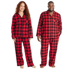 Fit & Style Model Wears Size S And Is 5'6" Red Flannel Matching Family Pajama Set 2pc Pajama Set Includes A Sleep Shirt And A Pair Of Pajama Pants Features A Buffalo Check Pattern 100% Cotton Fabric Collared Sleep Shirt With Front Buttons Full Elastic Waistband On Pants #Pajamas #Checkered #Red #Plaid #Pajama_set #Flannel Family Pajama Sets, Plaid Pajama, Flannel Pajama Sets, Matching Family Pajamas, Red Flannel, Flannel Pajamas, Family Pajamas, Fabric Collars, Sleep Shirt