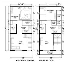 two story house plans with the first floor