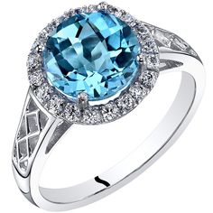 A Swiss affair Inspired by soft, blue skies and charming Swiss blue lakes. This versatile ring features a round shape Peora natural Swiss Blue Topaz gemstone in 14K white gold. Our natural Swiss Blue Topaz gemstones are a unique gift from nature. By cutting them in a way that respects the rough's natural radiance, we ignite their inherent intensity and maximize their brilliance to deliver on our signature Peora standard. Handcrafted in pure 14K white gold goodness, this ring has been carefully coated in an elegant rhodium finish. Our artisans are expertly trained in this process which fortifies the ring's strength, shine and brilliance. Looking for a special jewelry gift for someone special? Our concierge stylists are here to help with all of your jewelry questions. Each purchase comes bea Jewelry Questions, Sapphire Cocktail Ring, Blue Topaz Gemstone, Gold Gemstone Ring, Peridot Ring, Round Stud Earrings, Swiss Blue Topaz, Special Jewelry, Topaz Gemstone