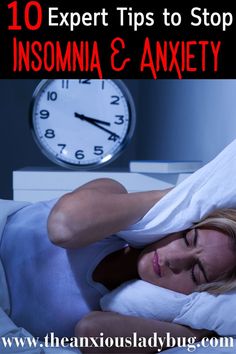 Anxiousness and Insomnia go hand-in-hand. These tips will help you sleep!