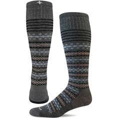 Sockwell Mini Fairisle Compression Socks - Women's | REI Co-op Womens Compression Socks, Kids Climbing, Climbing Clothes, Chalk Bags, Rope Bag, Beach Sunglasses, Beach Gear, Training Gear, Climbing Shoes