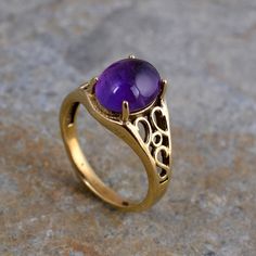 Set of 2 Brass Ring,Dainty Ring,Natural Gemstone Ring,Handmade Ring,Unique Ring,Boho Ring,Vintage Ring,Gift Ring,Deco Ring,Gift For Her SIZE :- All Size Are Available. US1 TO US16, If Your Size Not  Listed Feel Free to Contact us METAL :- Brass STONE;- Amethyst + Labradorite Ring can be customized on request and gemstone can be made to any gemstone you want. Same Design Ring Are Upload With Any Gemstone. Please Visit Our Shop to View Complete Collection. If You Need Faster Shipping, Please Conta Vintage Hand Forged Promise Rings, Vintage Crystal Gemstone Open Ring, Vintage Open Crystal Gemstone Ring, Mystical Cabochon Rings As A Gift, Bohemian Handmade Rings For Anniversary, Handmade Bohemian Ring For Anniversary, Handmade Bohemian Filigree Adjustable Ring, Handmade Adjustable Bohemian Filigree Ring, Bohemian Handmade Promise Ring