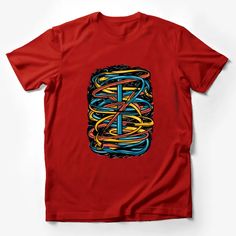 Abstract Graffiti Art T-Shirt, Colorful Urban Streetwear, Unisex Cotton Tee, Modern Art Inspired Fashion Male T-Shirt Custom graphic T-Shirt.Customize your color Multicolor Graffiti Print Cotton T-shirt, Multicolor Relaxed Fit T-shirt With Graffiti Print, Artsy Multicolor Screen Print Tops, Multicolor Graphic Band Merch T-shirt, Multicolor Band Merch T-shirt With Graphic Print, Artistic Expression Multicolor Graphic Print T-shirt, Artistic Multicolor Crew Neck Shirt, Multicolor Graffiti Print Crew Neck T-shirt, Multicolor Crew Neck T-shirt With Graffiti Print