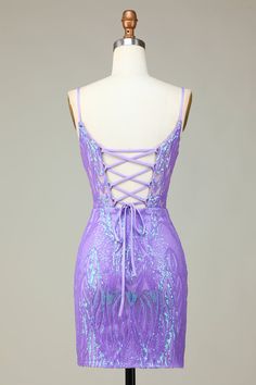 Dark Purple Hoco Dresses Short, Neon Hoco Dresses, Purple Hoco Dresses Tight, Purple Homecoming Dress Short, Lavender Hoco Dress, Dark Purple Hoco Dress, Purple Hoco Dress, Purple Hoco Dresses, Spring Prom Dresses