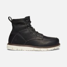 Men's San Jose 6" Soft Toe Work Boots - Waterproof | KEEN Footwear Keen Boots, Men's Leather Boots, Mens Leather Boots, Light Boots, Men's Outerwear, Burberry Men, Calvin Klein Men, Gucci Men, Cool Boots