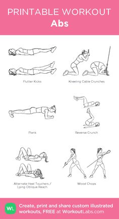 the printable workout guide for beginners