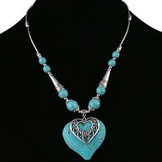 Hearts Maxi Statement Necklace Nwot Women's Excellent Gift Idea, Birthday, Mother's Day Valentines, Christmas, Teacher, Boss, Best Friend, Sister, Graduation, Holiday, Church, Event, Wedding. Blue Heart Pendant Jewelry For Mother's Day, Bohemian Blue Heart Pendant Jewelry, Blue Bohemian Heart Pendant Jewelry, Blue Heart-shaped Jewelry For Mother's Day, Blue Heart Charm Necklace For Mother's Day, Elegant Blue Heart Necklace For Mother's Day, Blue Heart Pendant Necklace For Mother's Day, Blue Heart Necklace For Gift, Blue Heart-shaped Jewelry With Heart Beads