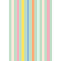 a striped wallpaper with pastel colors