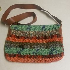 Brand New Woven Purse It’s /Stunning Pics Di No Justice. Casual Multicolor Hobo Bag With Braided Handles, Multicolor Satchel With Adjustable Strap For Beach, Multicolor Beach Satchel With Adjustable Strap, Brown Hobo Crochet Bag For Everyday, Beach Multicolor Satchel With Adjustable Strap, Brown Crochet Hobo Bag For Everyday Use, Multicolor Shoulder Bag Satchel For Vacation, Casual Multicolor Satchel For Beach, Casual Multicolor Rectangular Satchel